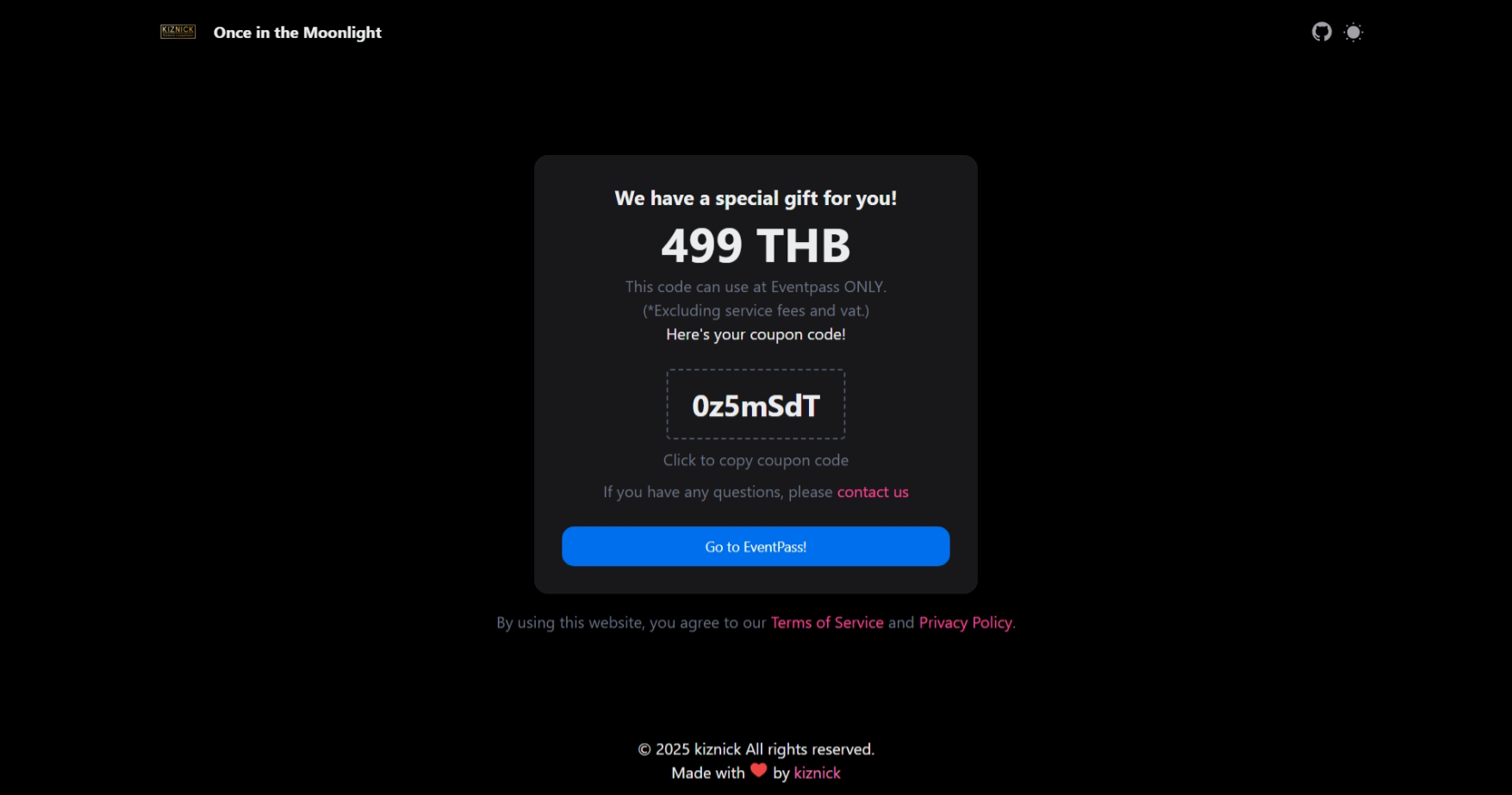 Once In The Moon Light Concert Discount Website